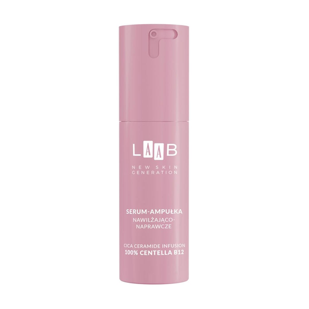 Зволожувальна та відновлювальна сироватка-ампула для обличчя AA LAAB Skin Barrier Protection 100% Centella B12, 30 мл